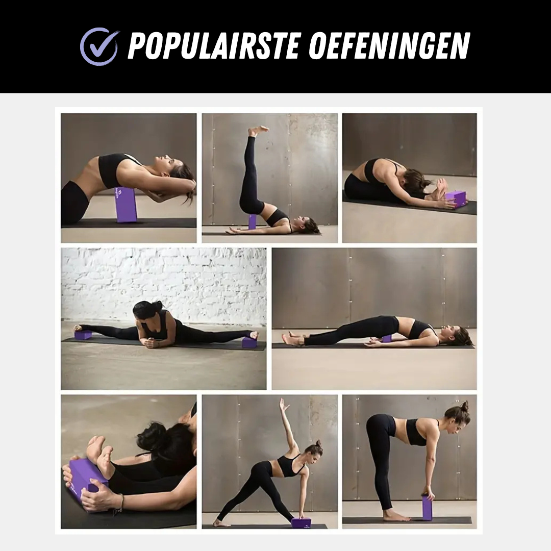 Pilates Blokken - Schuimblokken voor Yoga en Balans
