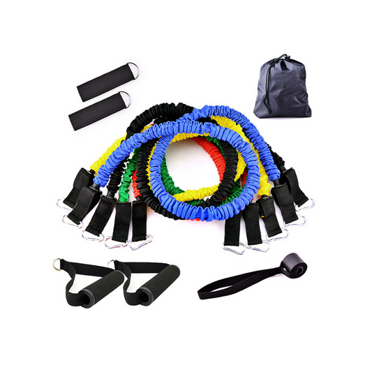 Weerstands Training Set - Fitnessbanden met Handvaten